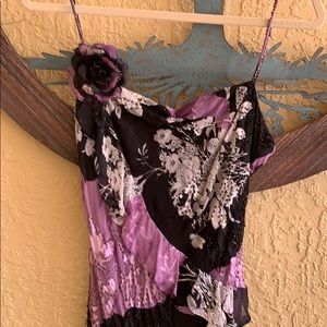 Dress with matching shawl